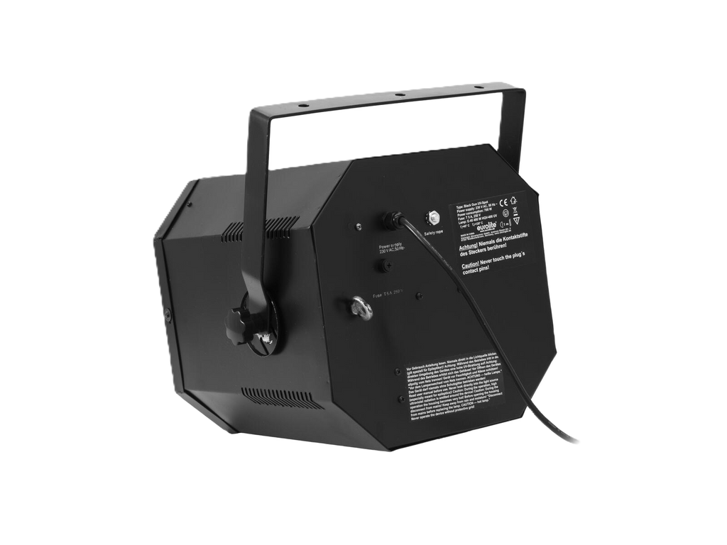 BLACK GUN UV SPOT 400 WATT EUROLITE EX LAMP 89514005