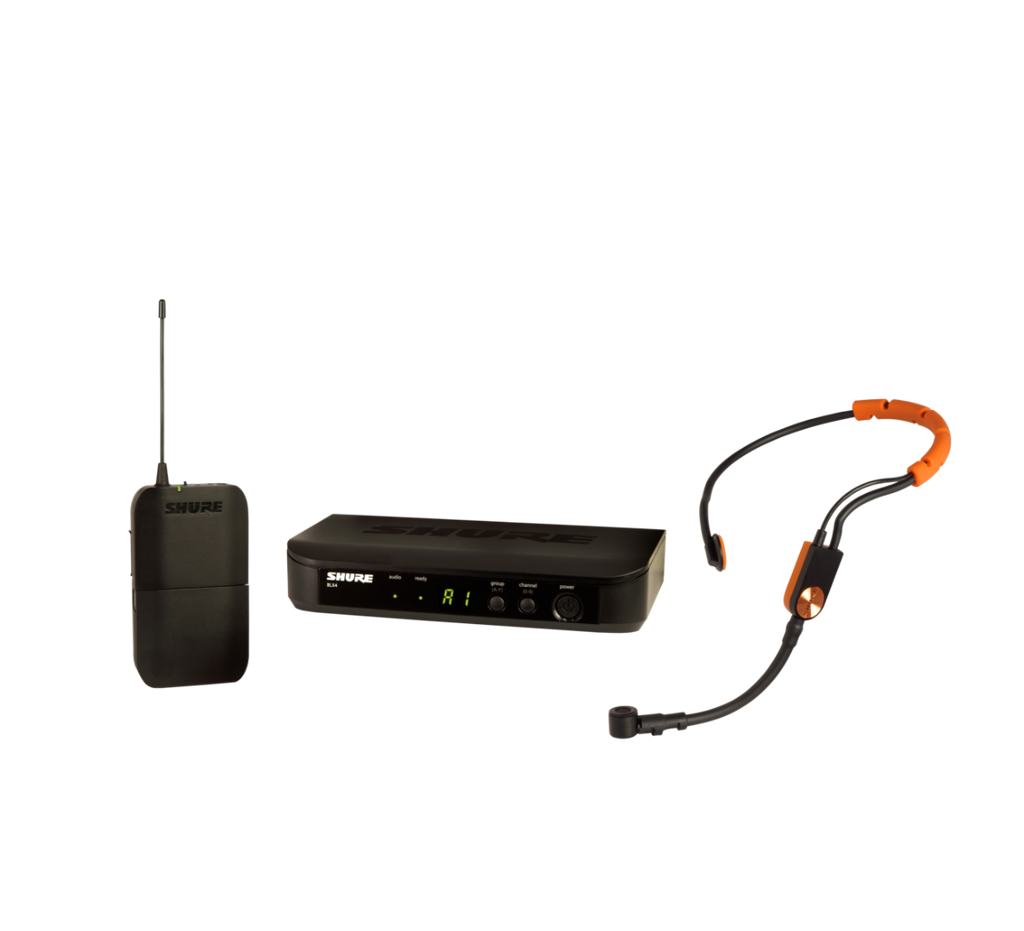 BLX14E/SM31 SHURE Draadloos Headset Systeem Fitness H8E (518-542MHz)