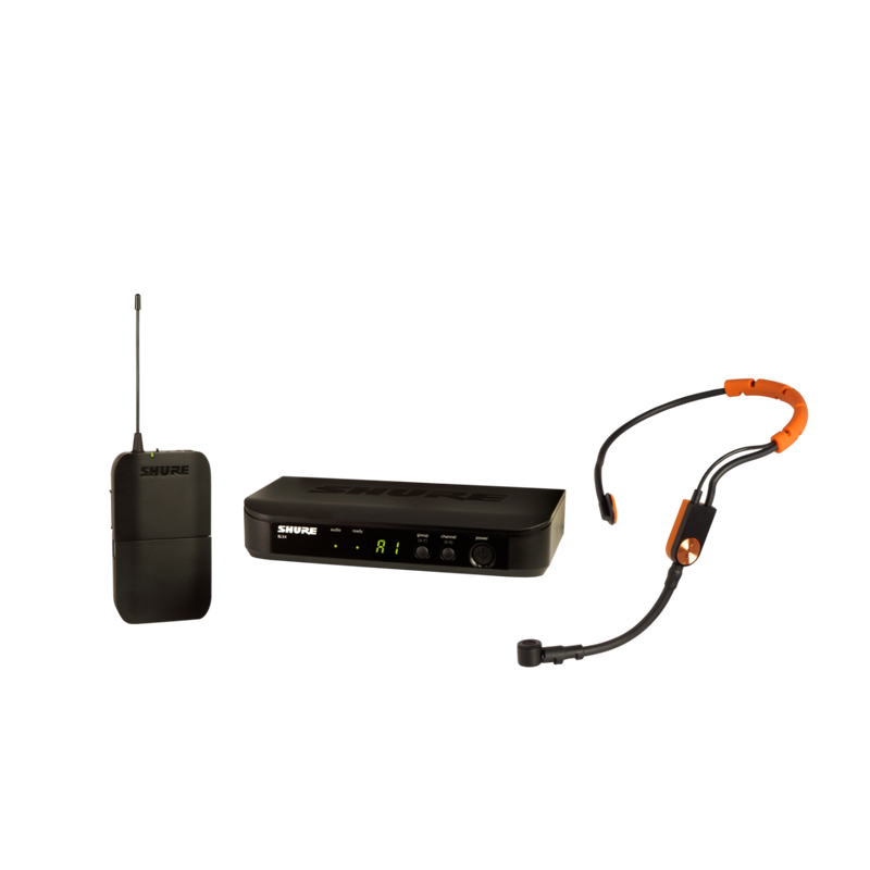 BLX14E/SM31 SHURE Draadloos Headset Systeem Fitness H8E (518-542MHz)