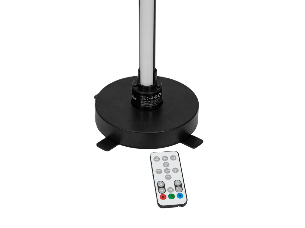 Smart Wi-Fi floor lamp Eurolite RGB+CCT App-controlled