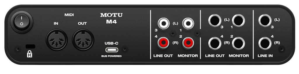 M4 Motu Audio-Interface