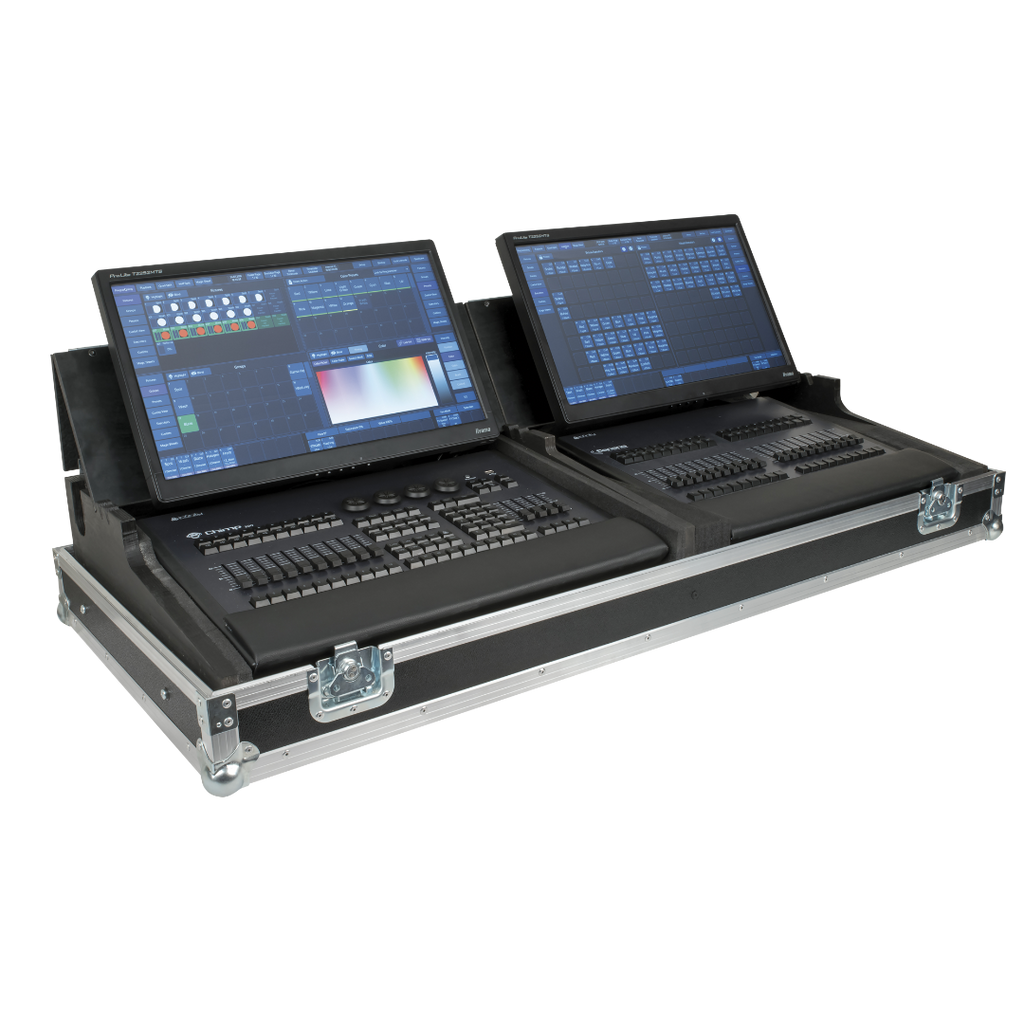 Chimp Tour Pack Infinity DMX-console met Wing en Flightcase