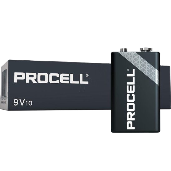 PC1604 Procell by Duracell 9V 6LF22 (10 stuks)