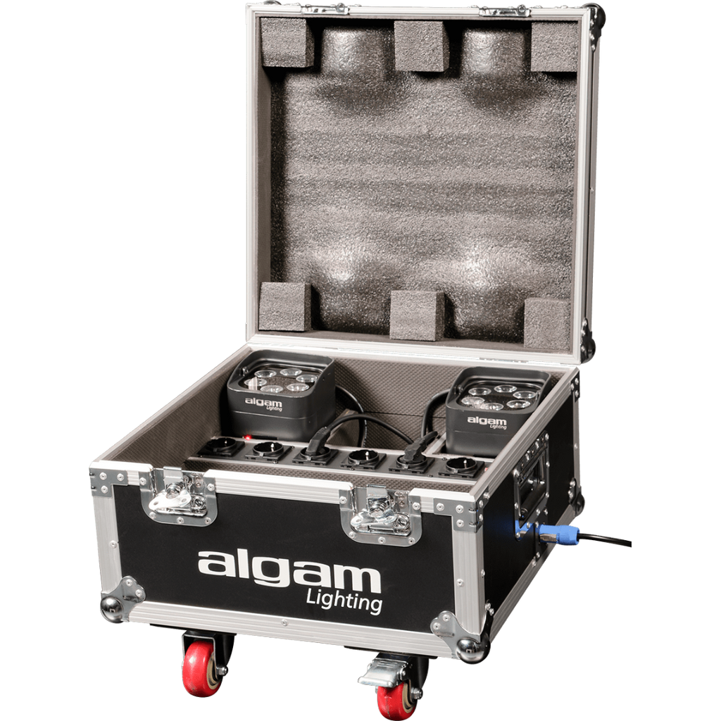 Flightcase voor 6x EVENT PAR Algam Lighting