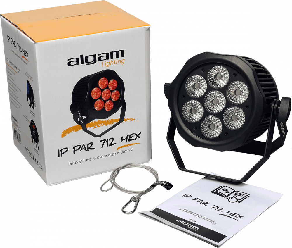 IP PAR 712 HEX ALGAM LIGHTING Outdoor IP65 Led par