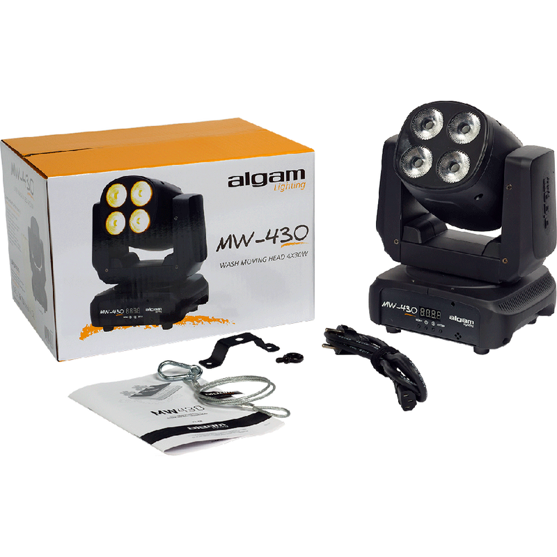 MW430 ALGAM LIGHTING RGBW led Wash Movinghead