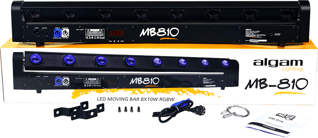 MB810 Algam Lighting Gemotoriseerde LED Bar RGBW
