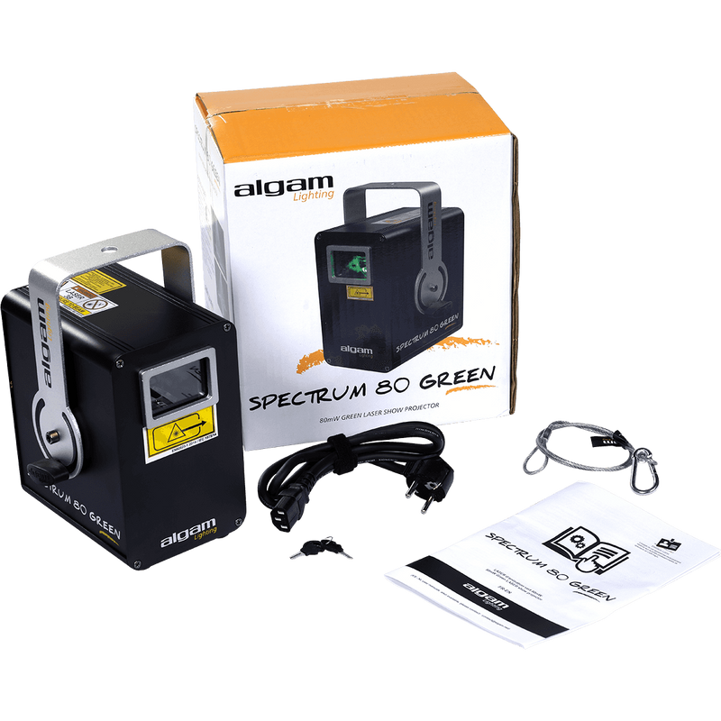 Spectrum 80mW Groene Laser Algam Lighting