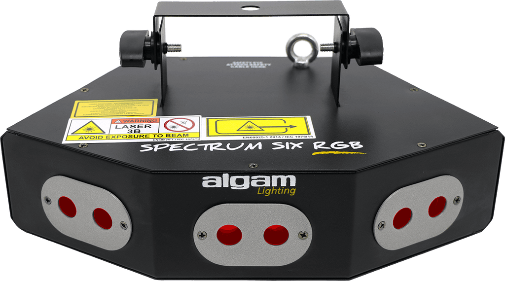 SPECTRUM SIX RGB Algam Lighting Animatie laser