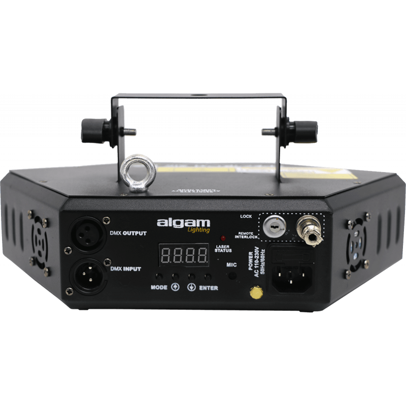 SPECTRUM SIX RGB Algam Lighting Animatie laser
