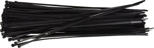 Kabelbinders 4.8x390mm Zwart (100 stuks)