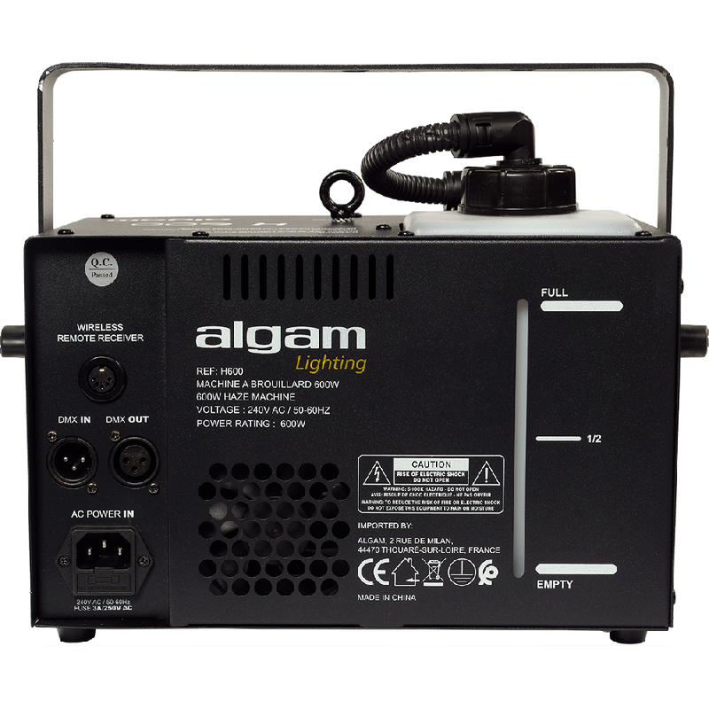 H 600 ALGAM LIGHTING Waterbasis Hazer