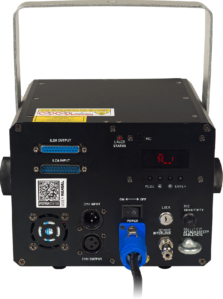 SPECTRUM 3000 RGB ALGAM LIGHTING Laser