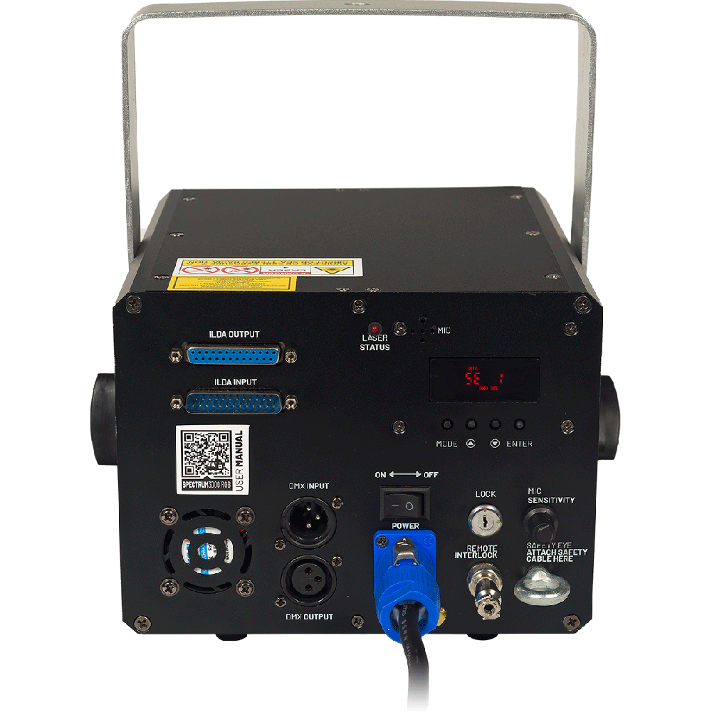 SPECTRUM 3000 RGB ALGAM LIGHTING Laser