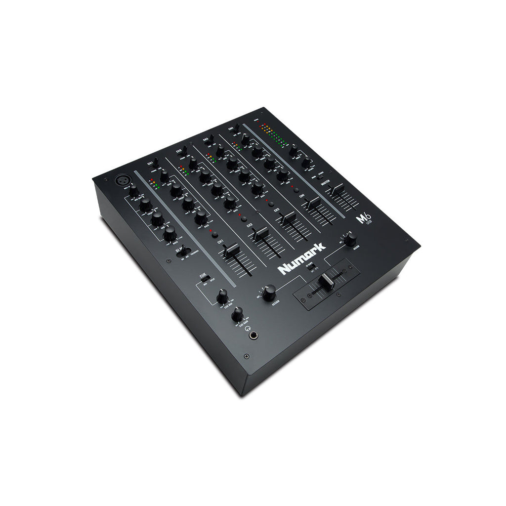 M6 USB NUMARK 4-kanaals DJ mixer