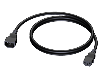 NETSNOER EURO MALE - FEMALE 3 x 1.5mm�  PROCAB 0.7m
