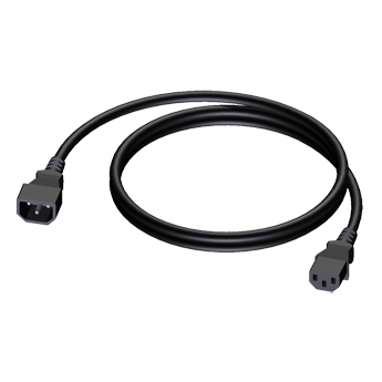 NETSNOER EURO MALE - FEMALE 3 x 1.5mm�  PROCAB 0.7m