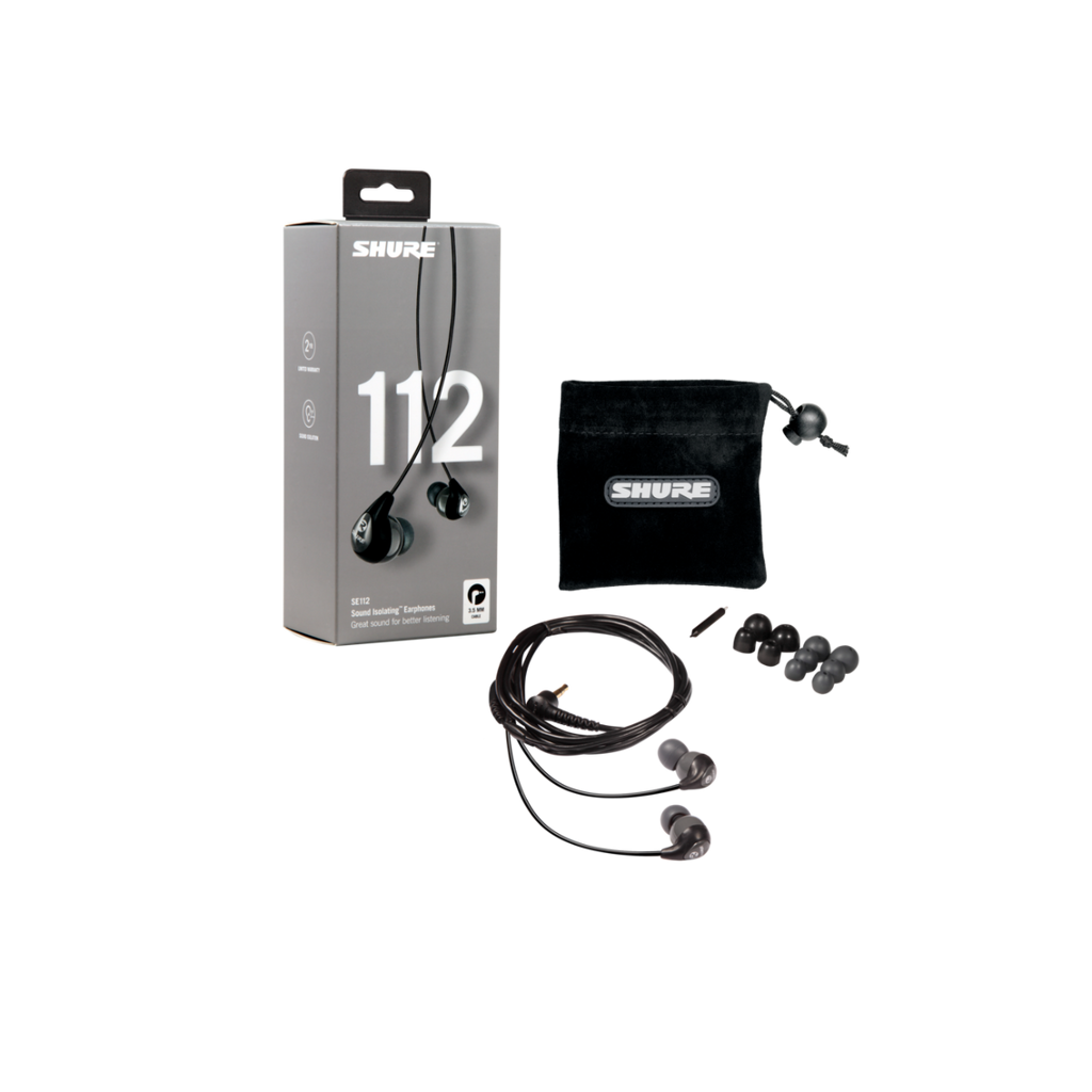 SE112-GR SHURE in-ear monitors