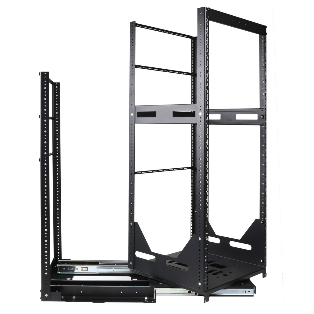 GPR424 CAYMON 19" Slide-out rack - 24 Units - 420 mm depth