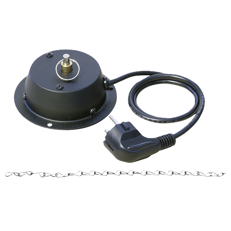 Spiegelmotor Showgear voor Spiegelbollen tot 30cm/3kg (3rpm)