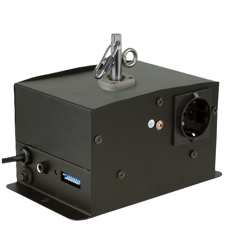 Spiegelmotor met DMX Showgear voor Spiegelbollen tot 10kg