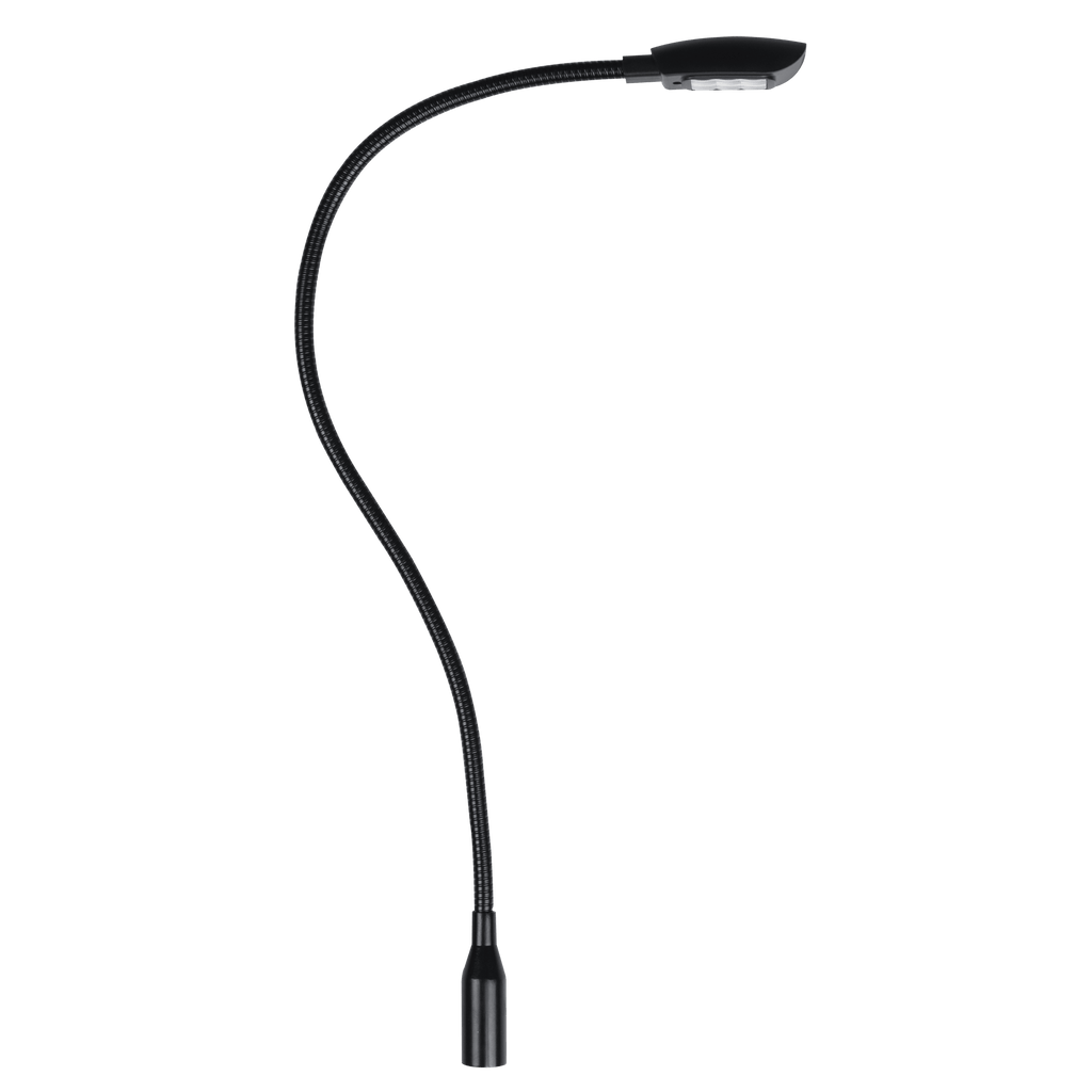 60778 Showgear Zwanenhalslamp XLR 3p 45cm Koudwit