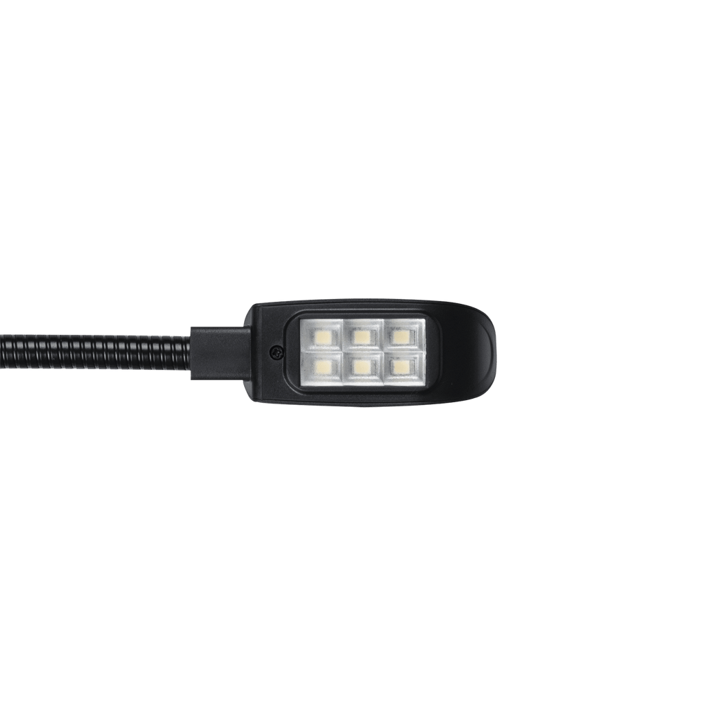 60778 Showgear Zwanenhalslamp XLR 3p 45cm Koudwit