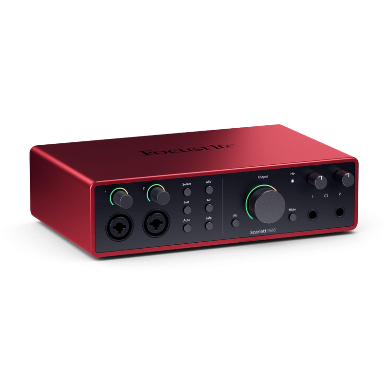 Scarlett 4th Gen 16i16 Focusrite Audio Interface 16 in 16 uit