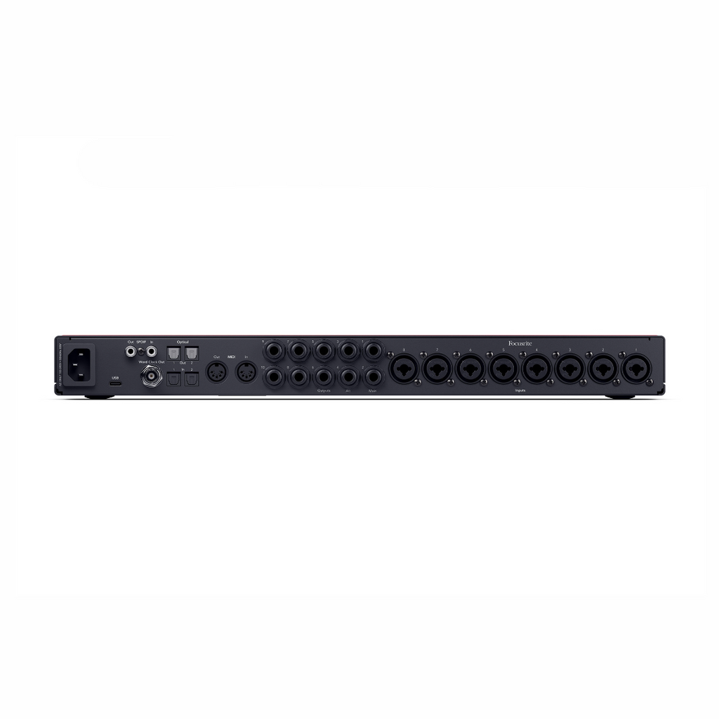 Scarlett 4th Gen 18i20 Focusrite Audio Interface 18 in 20 uit