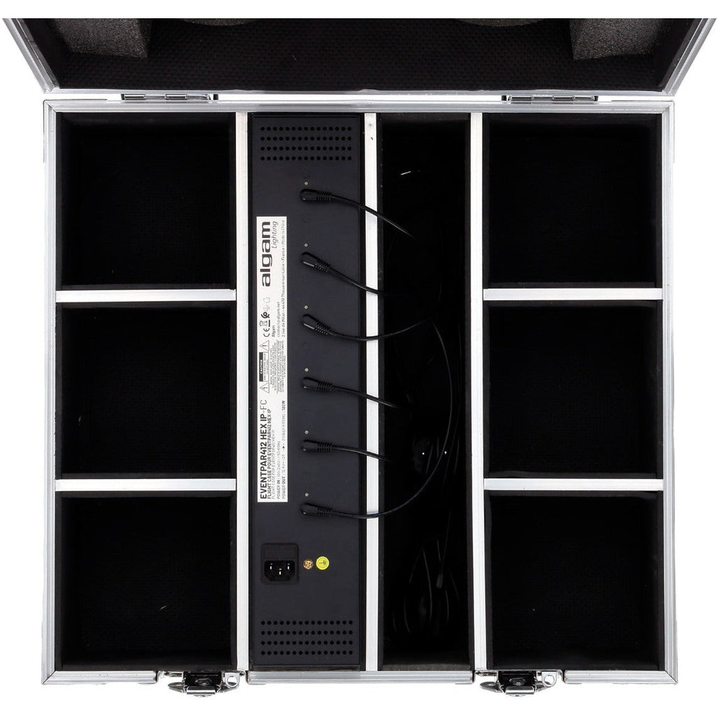 EVENTPAR412-612-FC Algam Lighting Flightcase voor 6x Uplighter