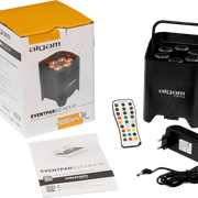 EVENTPAR 612 HEX-IP Algam Lighting Batterijgevoede Uplighter