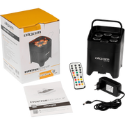 EVENTPAR 612 HEX-IP Algam Lighting Batterijgevoede Uplighter
