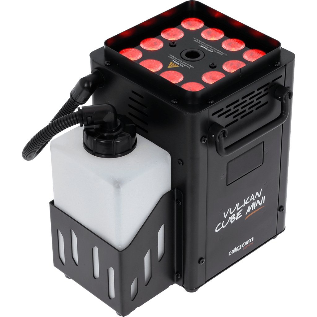 Vulkan Cube Mini Algam Lighting Verticale Rookmachine