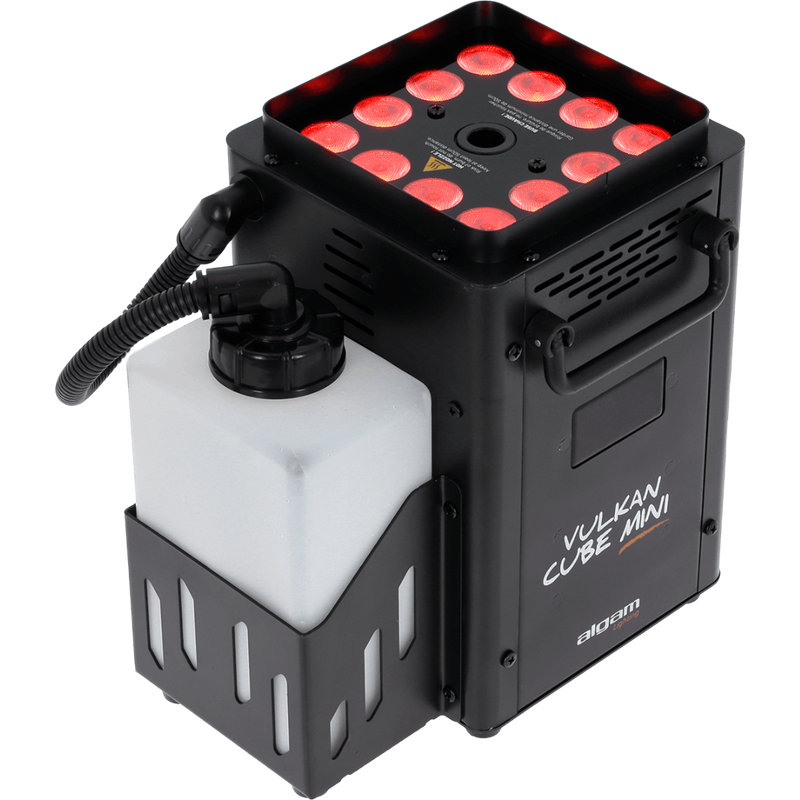 Vulkan Cube Mini Algam Lighting Verticale Rookmachine
