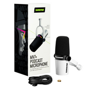 MV7+ Shure Podcastmicrofoon (Wit)