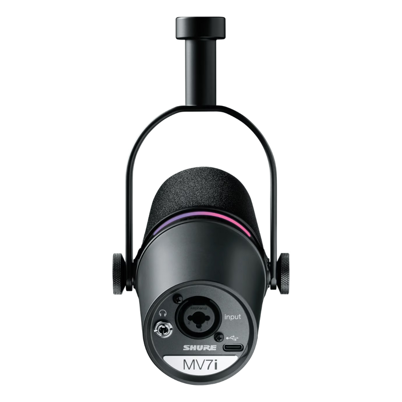 MV7i Shure Podcastmicrofoon met Audio Interface (Zwart)