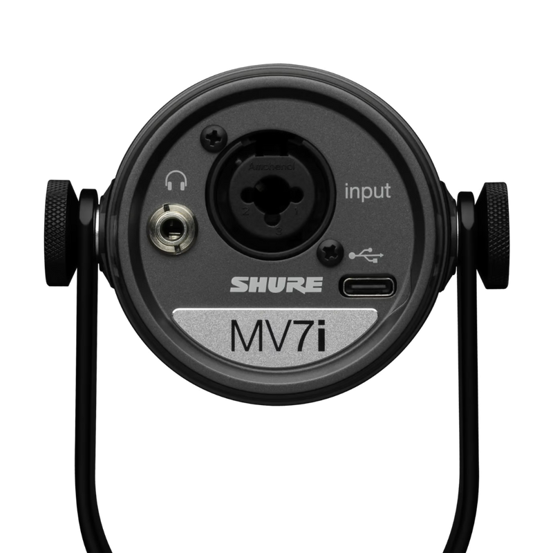 MV7i Shure Podcastmicrofoon met Audio Interface (Zwart)
