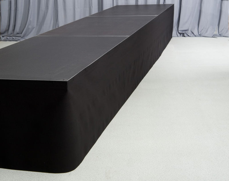 Scheurdoek 140gr/m² Zwart Brandwerend (1.3m x 50m)