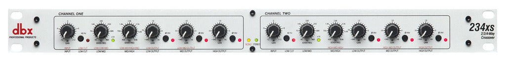 234XS DBX CROSS-OVER 2/3 WEG STEREO