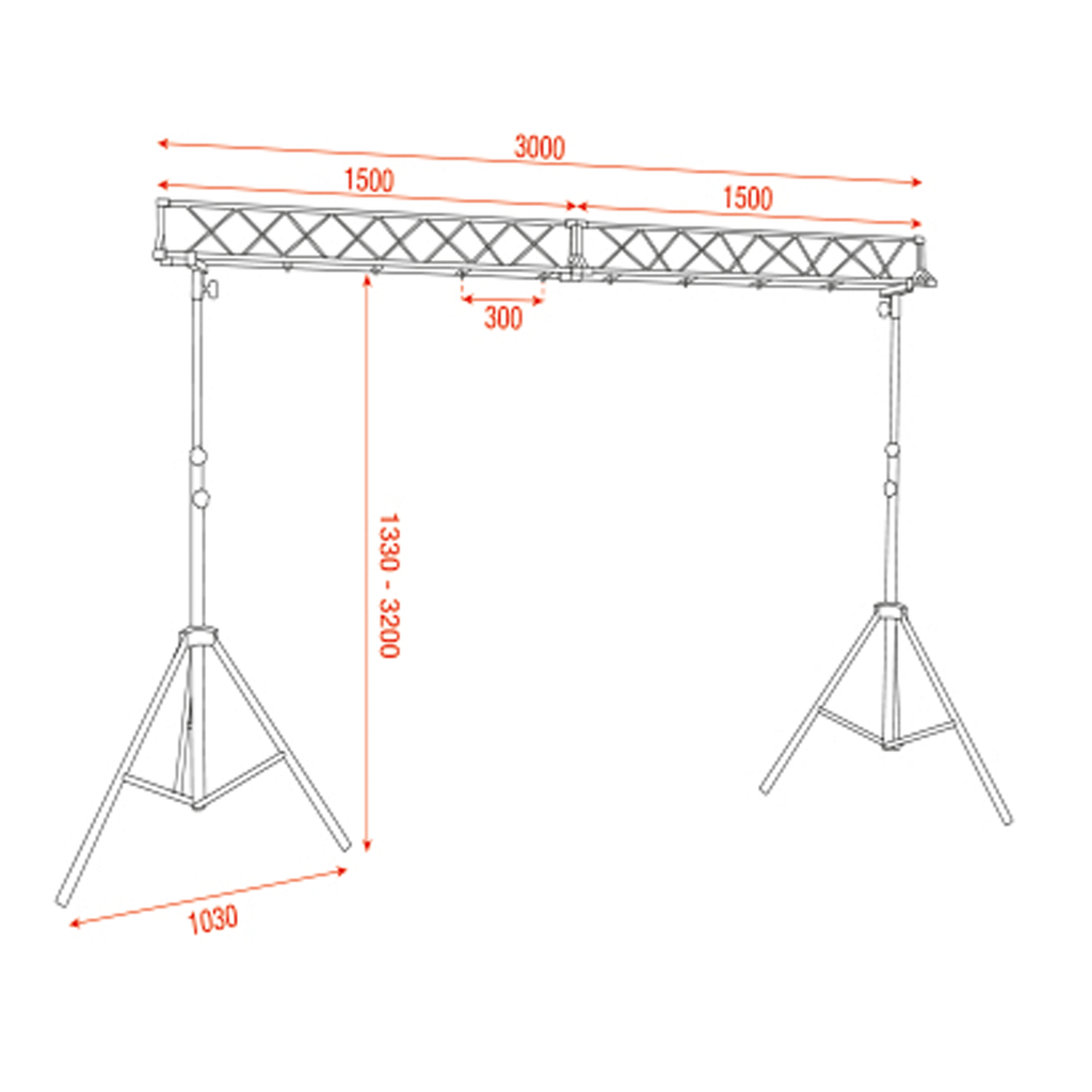 Light Bridge Set Showgear