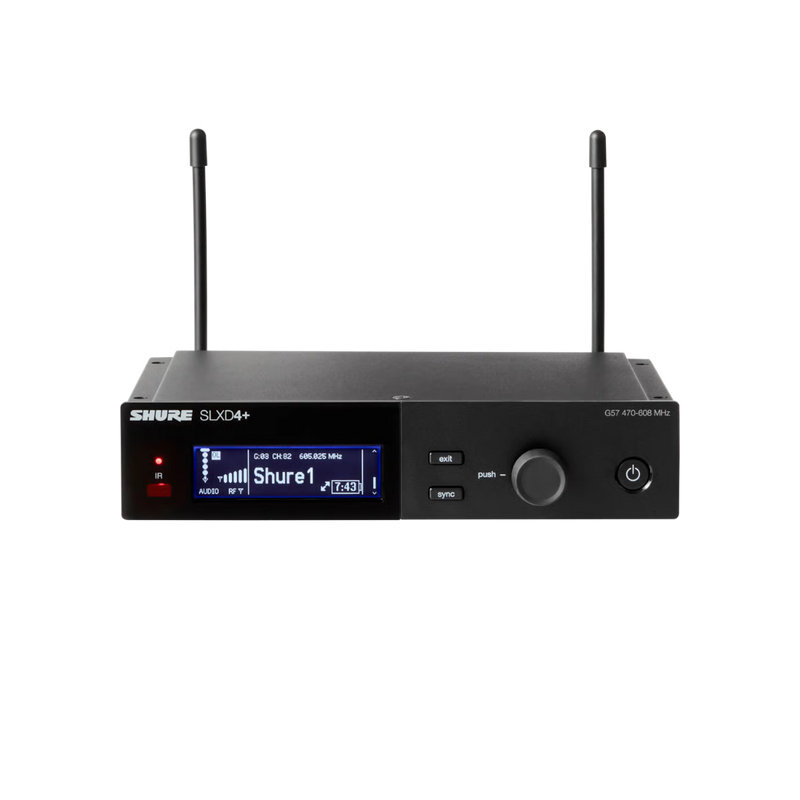 SLXD14+ Shure Draadloos Bodypack-systeem G65 (470-606MHz)