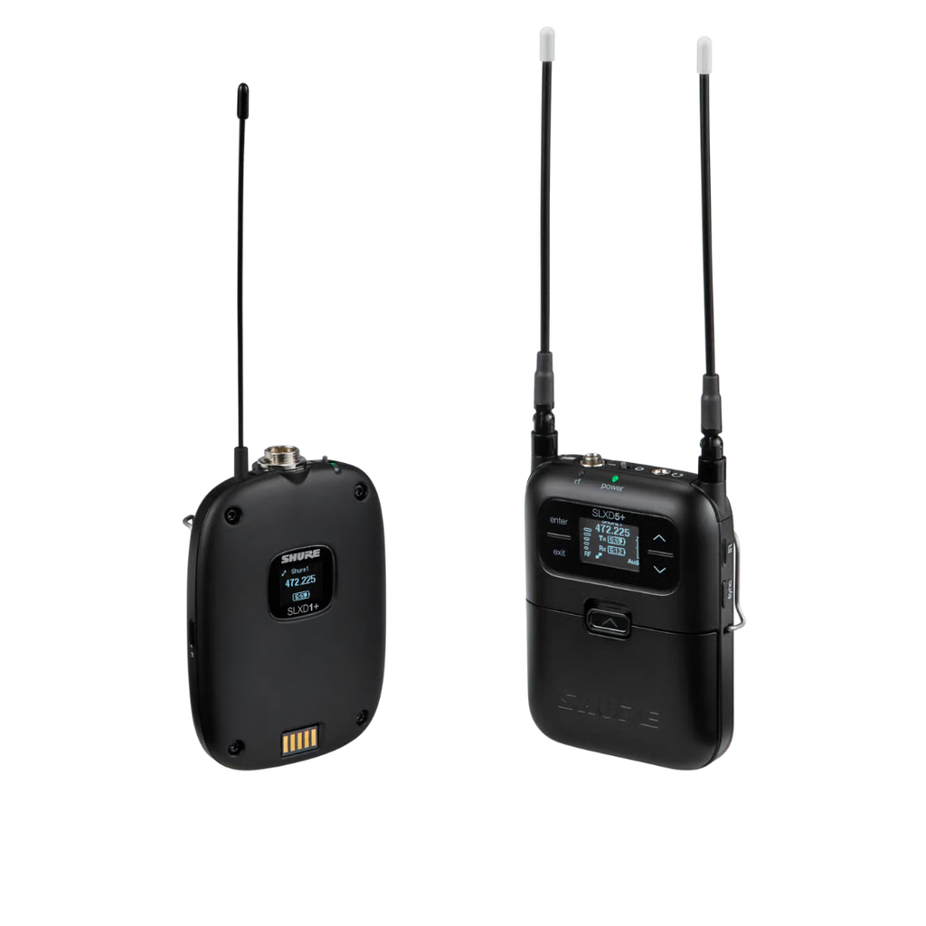 SLXD15+ Shure Draagbaar Draadloos Systeem G65 (470-606MHz)