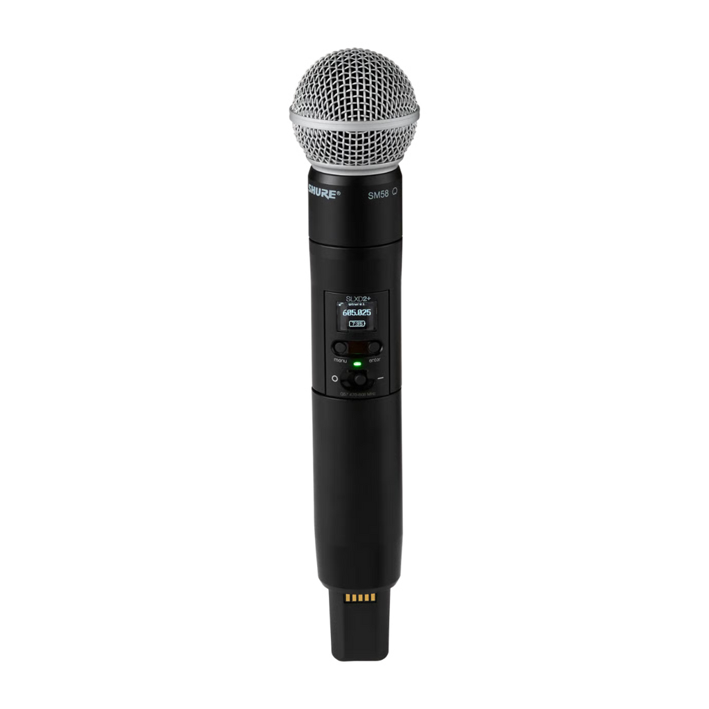SLXD24+/58 Shure Draadloos Handheld Systeem G65 (470-606MHz)