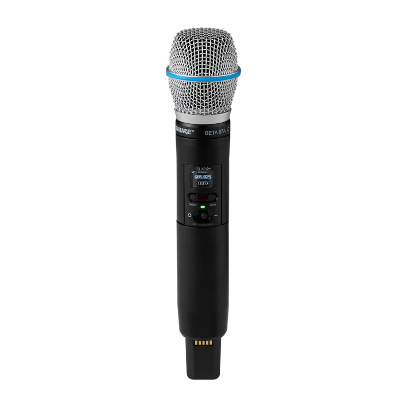SLX-D24+/B87A Shure Draadloos Handheld Systeem G65 (470-606MHz)