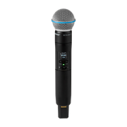 SLXD24D+/B58 Shure Dual Draadloos Handheld Systeem G65 (470-606MHz)