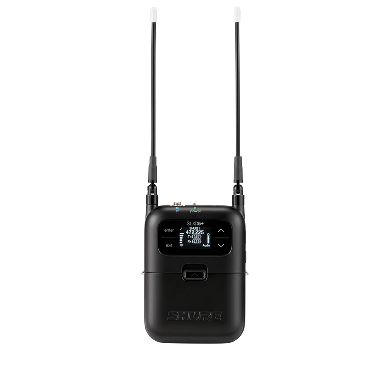 SLXD25+/58 Shure Draagbaar Draadloos Systeem G65 (470-606MHz)