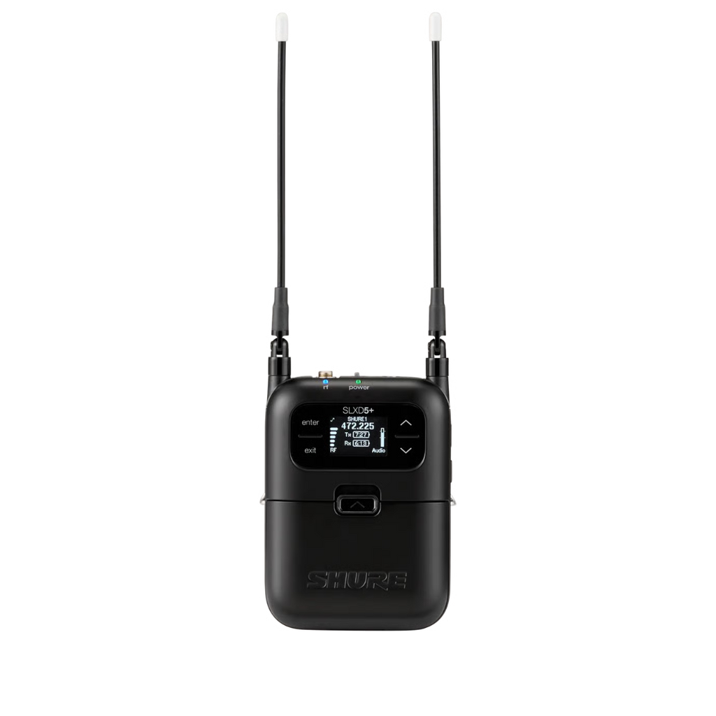 SLXD5+ Shure Draagbare Draadloze Ontvanger G65 (470-606MHz)