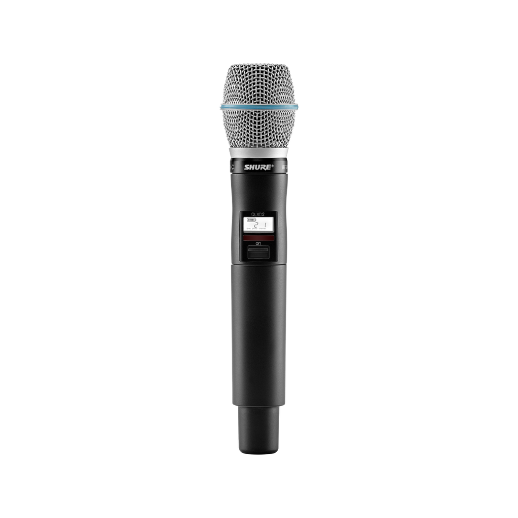 QLXD2/B87A-H51 Handheld Microfoon Shure (534-598MHz, BE)