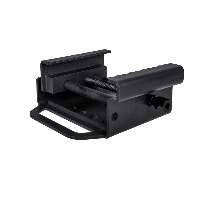TENTKLEM HEAVY-DUTY SHOWGEAR ELL : 375kg - STAAL - ZWART