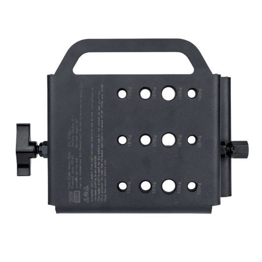 TENTKLEM HEAVY-DUTY SHOWGEAR ELL : 375kg - STAAL - ZWART